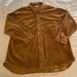BP Corduroy Over shirt 4X UNISEX